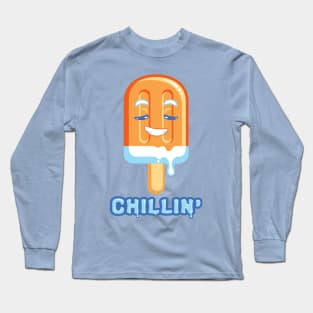 Chillin' ~ Orange Creamsicle Long Sleeve T-Shirt